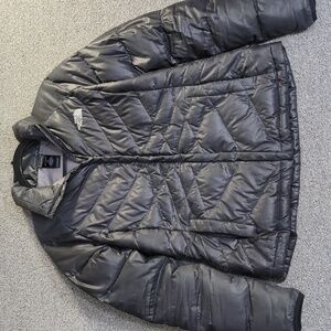 North Face Aconcagua 550 Down Puffer Jacket Size Small in Smokey Black - Quilted